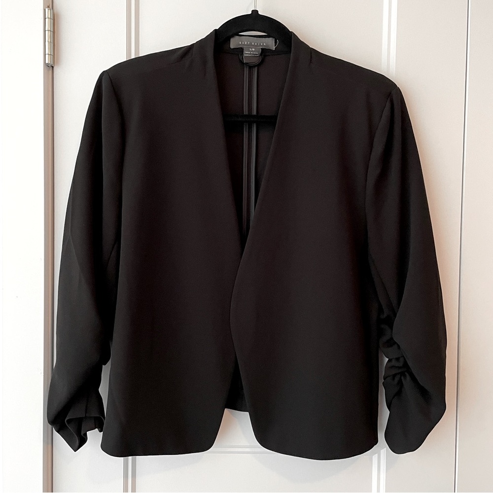 Suzy Shier Black Blazer